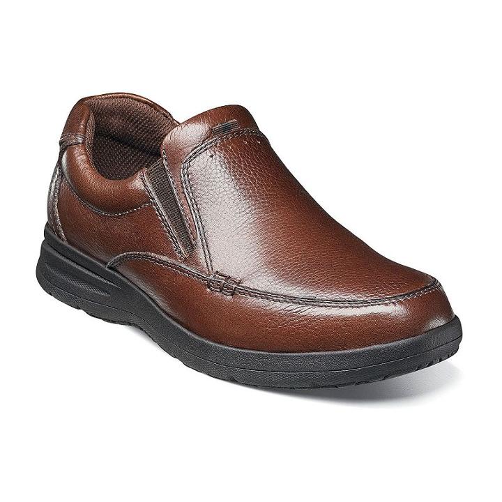 Nunn Bush Cam Men's Dress Shoes, Size: Medium (10), Red/coppr (rust/coppr)