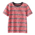 Boys 4-10 Jumping Beans&reg; Striped Space-dyed Tee, Boy's, Size: 5, Med Red