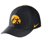 Adult Nike Iowa Hawkeyes Aerobill Flex-fit Cap, Men's, Black