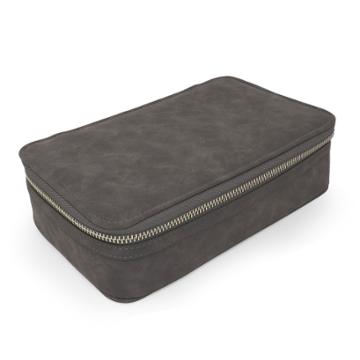 Bey-berk Tech Storage Dopp Kit, Grey