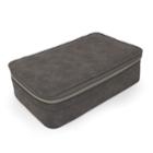 Bey-berk Tech Storage Dopp Kit, Grey