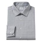 Men's Arrow Athletic-fit Striped Dress Shirt, Size: 2x-34/35, Grey Other