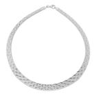 Silver Classics Sterling Silver Omega Necklace, Women's
