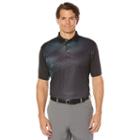 Men's Grand Slam Regular-fit Motionflow 360 Performance Golf Polo, Size: Large, Grey Other