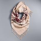 Simply Vera Vera Wang Open Weave Plaid Fringed Square Scarf, Women's, White Oth