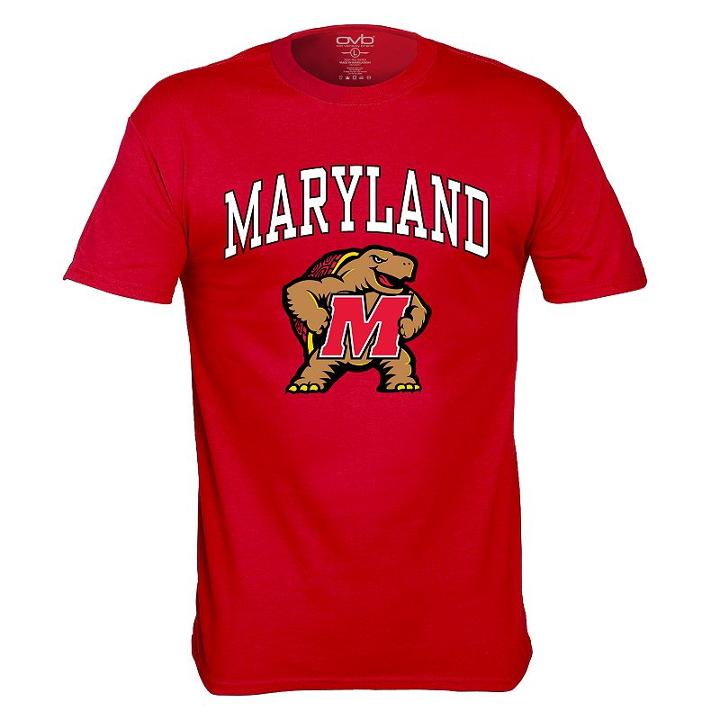 Men's Maryland Terrapins Pride Mascot Tee, Size: Xl, Red