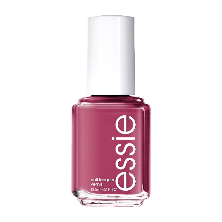 Essie Gel Couture Reno Nail Polish, Dark Red