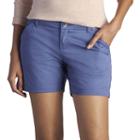 Women's Lee Essential Twill Shorts, Size: 6 Avg/reg, Dark Blue