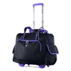 Olympia Rave 15-inch Laptop Wheeled Overnighter Bag, Adult Unisex, Size: Xs Carryon, Purple