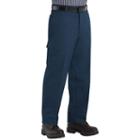 Men's Red Kap Cargo Industrial Pants, Size: 32x34, Blue