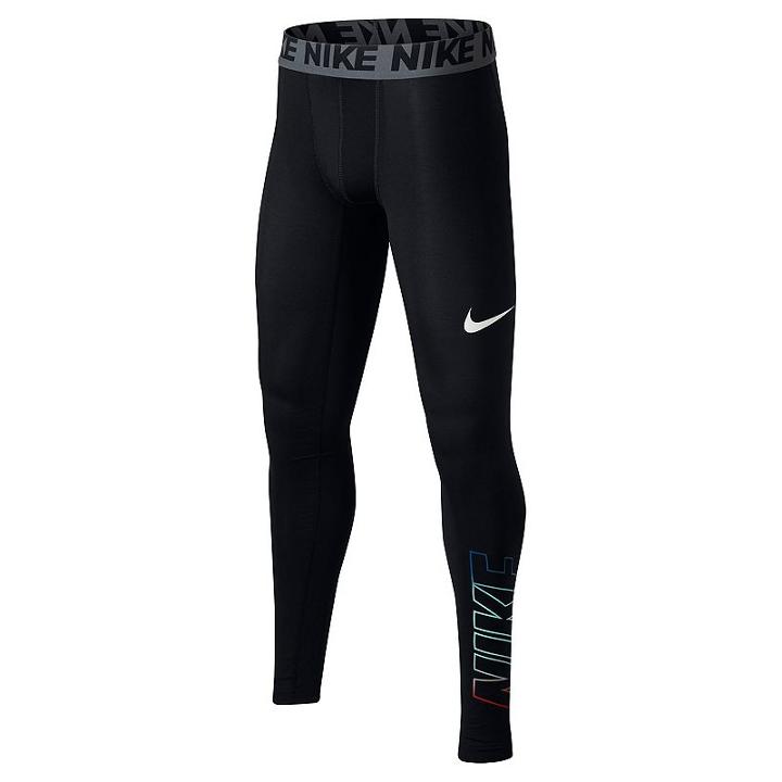 Boys 8-20 Nike Base Layer Leggings, Size: Large, Grey (charcoal)