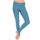 Plus Size Women's Soybu Allegro Printed Yoga Leggings, Size: 3xl, Blue (navy)