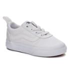 Vans Ward Toddler Slip On Skate Shoes, Size: 8 T, White