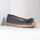 Simply Vera Vera Wang Women's Espadrille Flats, Size: 8, Blue (navy)