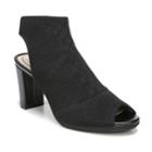 Lifestride Alita Women's Peep Toe Ankle Boots, Size: Medium (6.5), Black