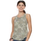 Juniors' Mudd&reg; Weekend Tank, Teens, Size: Small, Med Green