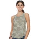 Juniors' Mudd&reg; Weekend Tank, Teens, Size: Small, Med Green