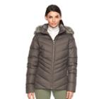 Women's Columbia Icy Heights Hooded Down Puffer Jacket, Size: Medium, Ovrfl Oth