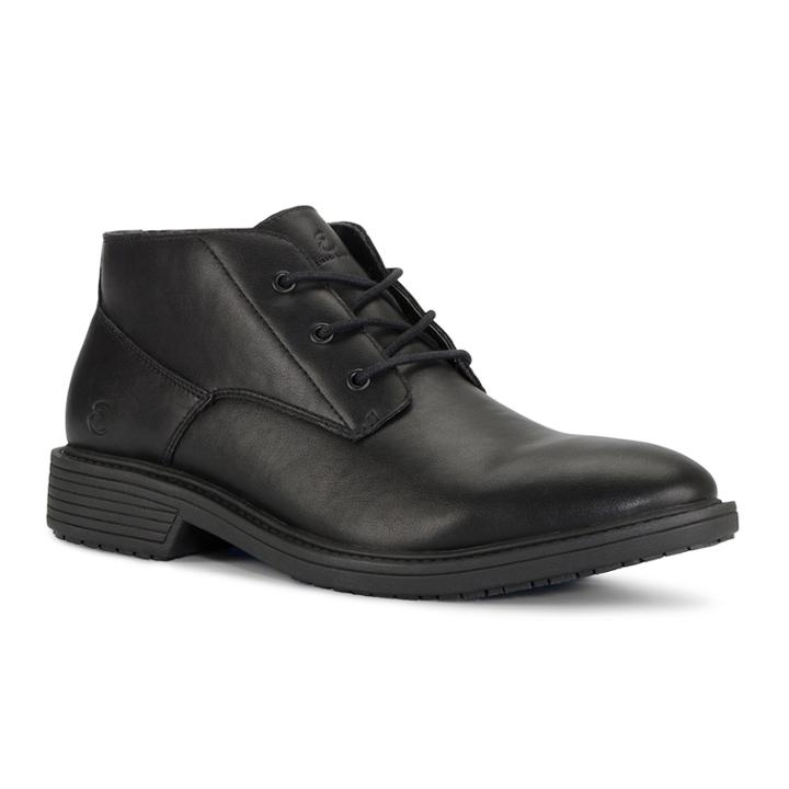 Emeril Ward Men's Water-resistant Casual Dress Work Boots, Size: 7.5 D, Black