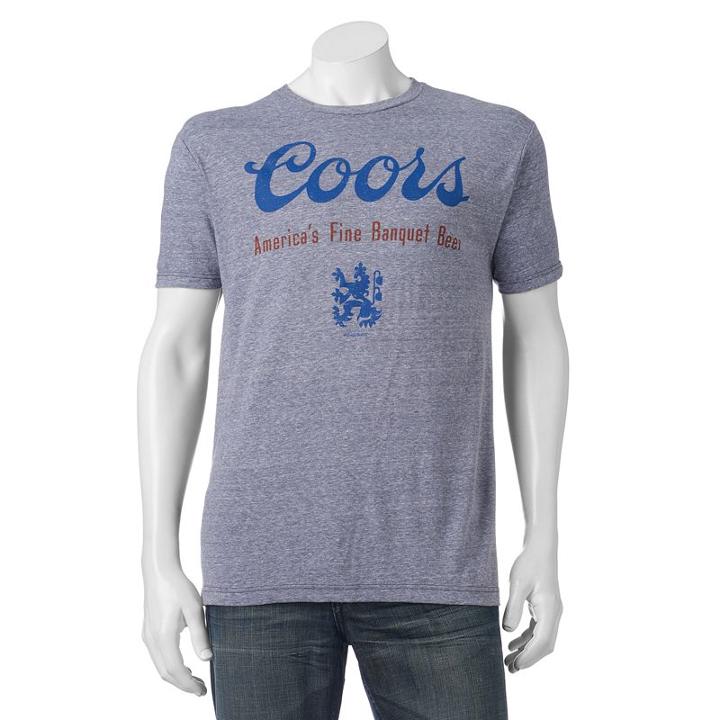 Men's Coors Tee, Size: Large, Brt Blue