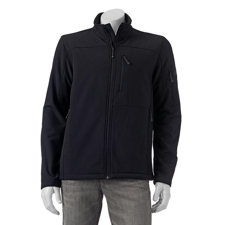 Men's Zeroxposur Rocker Softshell Jacket, Size: Medium, Black