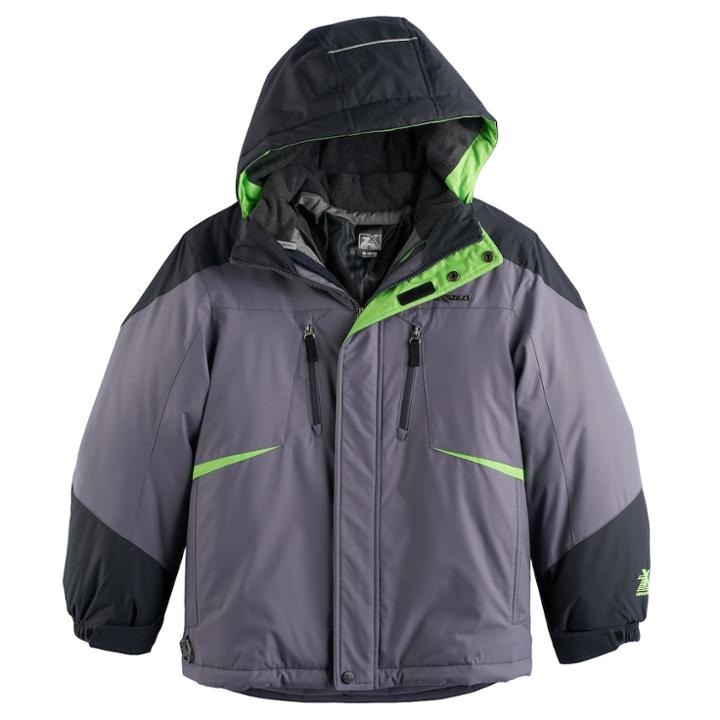 Boys 8-20 Zeroxposur Vector Systems Jacket, Size: Medium, Grey (charcoal)