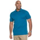 Big & Tall Apt. 9&reg; Regular-fit Soft Touch Stretch Interlock Polo, Men's, Size: Xl Tall, Dark Blue