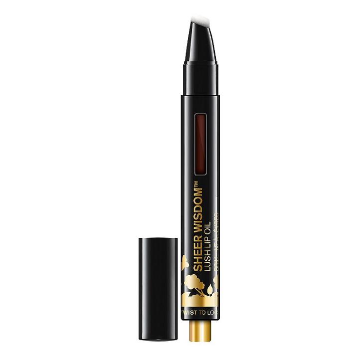 Butter London Sheer Wisdom Lush Lip Oil, Dark Red