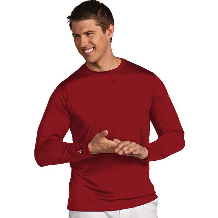 Men's Antigua Ace Tee, Size: Xl, Dark Red