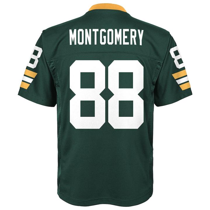 Boys 8-20 Green Bay Packers Ty Montgomery Mid-tier Jersey, Size: S 8, Green Montgomery