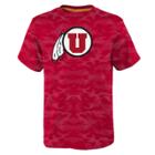 Boys 8-20 Utah Utes Vector Dri-tek Tee, Size: Xl 18-20, Dark Red