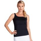 Women's Tail Coral Glam Daria Square Neck Tennis Tank, Size: Small, Black