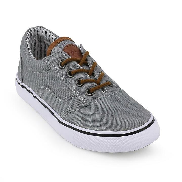 Unionbay Lazol Boys' Sneakers, Boy's, Size: 4, Grey
