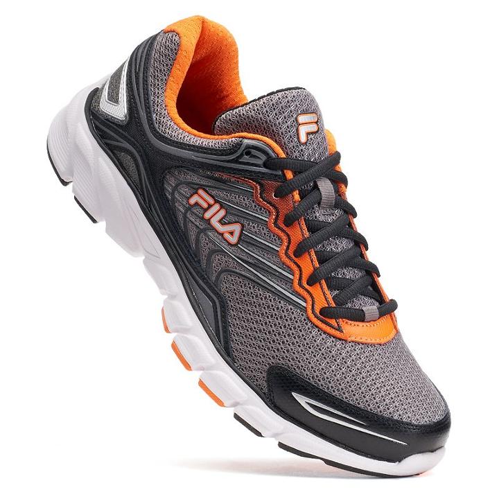 Fila&reg; Memory Maranello 4 Men's Running Shoes, Size: 8.5, Light Grey