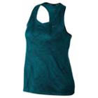 Plus Size Nike Ext Miler Dri-fit Racerback Running Tank, Women's, Size: 2xl, Green Oth