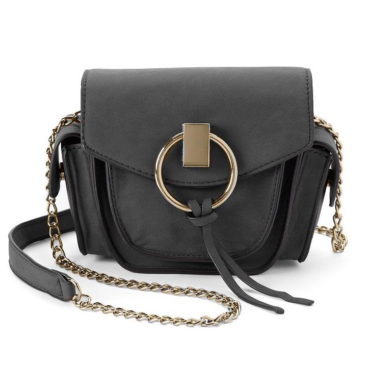 Yoki Camera Crossbody Bag, Women's, Black