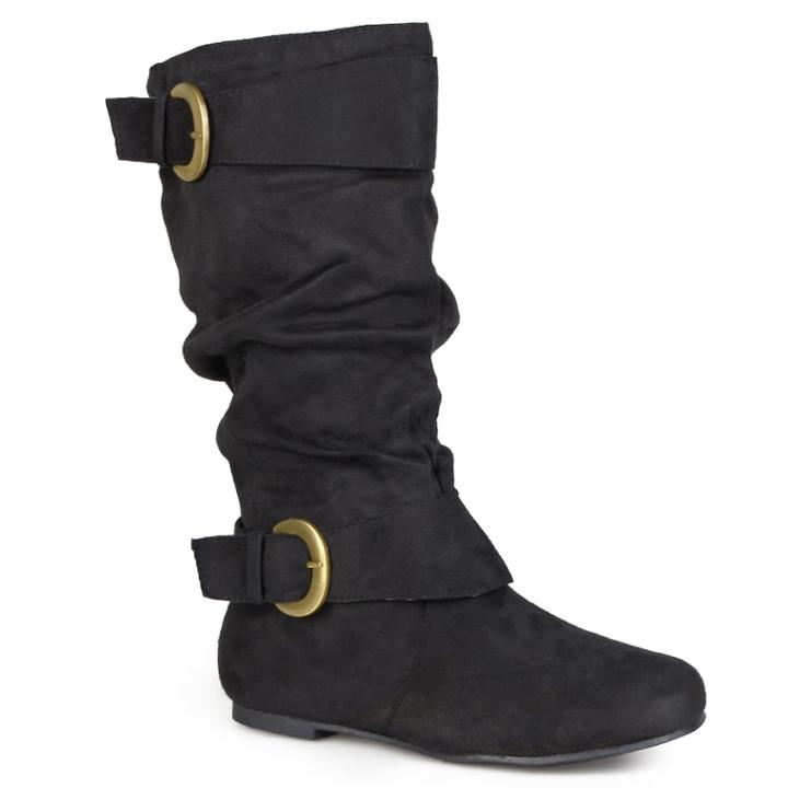 Journee Collection Shelley Women's Boots, Size: Medium (9), Black