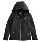 Girls 7-16 Reebok Softshell Midweight Fleece-lined Jacket, Size: 10-12, Black