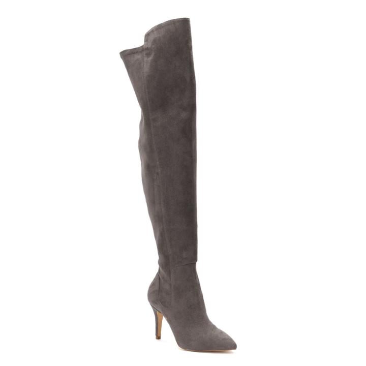 Style Charles By Charles David Vince Women's Over-the-knee High Heel Boots, Size: Medium (8), Med Grey