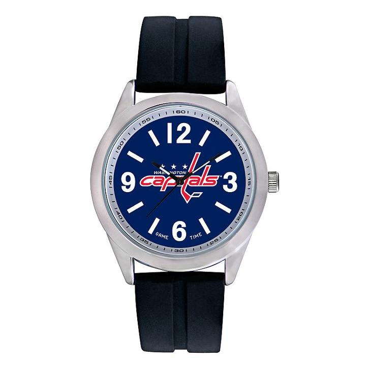 Men's Game Time Washington Capitals Varsity Watch, Black