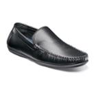Nunn Bush Quail Valley Venetian Men's Moc Toe Slip-on Shoes, Size: Medium (7.5), Black