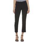 Juniors' Candie's&reg; Audrey Zipper Ankle Pants, Girl's, Size: 9, Black