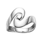 Primrose Sterling Silver Swirl Ring, Women's, Size: 9, Grey