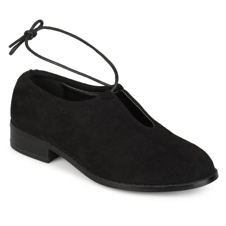 Journee Collection Petal Women's Shoes, Size: Medium (7), Black