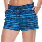 Petite Tek Gear&reg; Woven Beach Shorts, Women's, Size: S Petite, Turquoise/blue (turq/aqua)