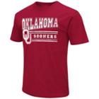 Men's Campus Heritage Oklahoma Sooners Vintage Tee, Size: Medium, Med Red
