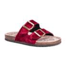 Muk Luks Marla Women's Slide Sandals, Size: 7, Red