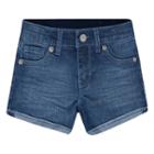 Girls 4-6x Levi's Scarlett Rolled Cuffs Shorty Shorts, Girl's, Size: 4, Blue Other