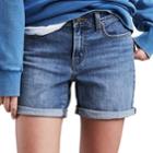 Women's Levi's Classic Jean Shorts, Size: 30(us 10)m, Med Blue