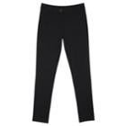 Girls 4-16 Chaps School Uniform Jeggings, Size: 5, Black